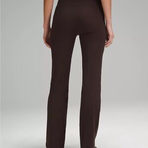 Lululemon Athletica Dark Brown Straight Leg Pants